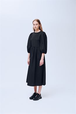 SOULLAND GABI DRESS BLACK